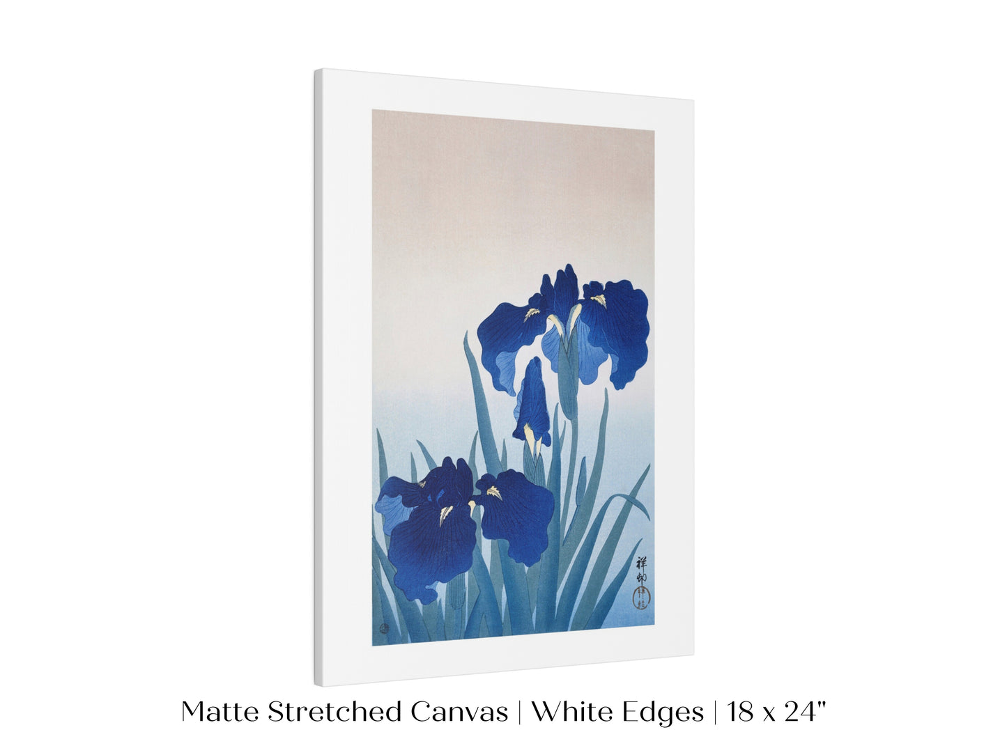Blue Iris | Vintage Japanese Art | P156