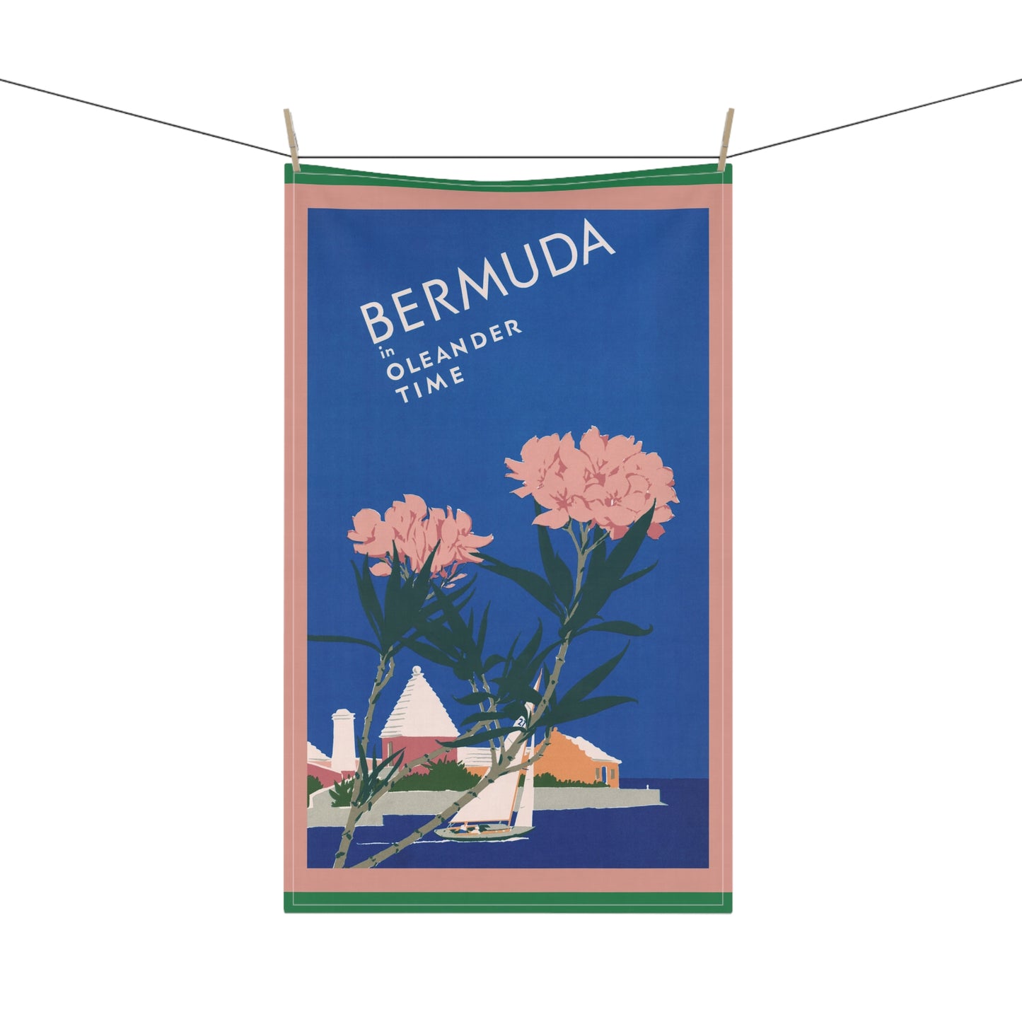Bermuda Sailboat | Tea Towel