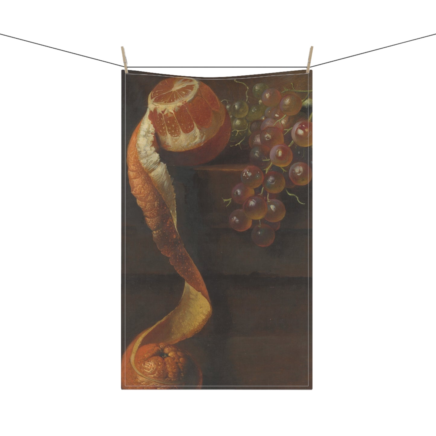 Oranges and Grapes | Tea Towel