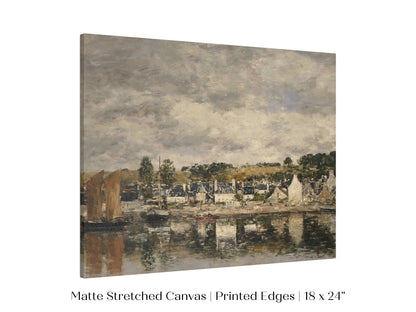 French Village by A River  | P124