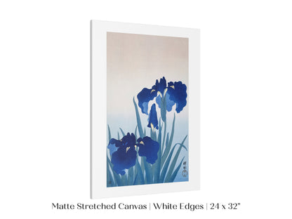 Blue Iris | Vintage Japanese Art | P156