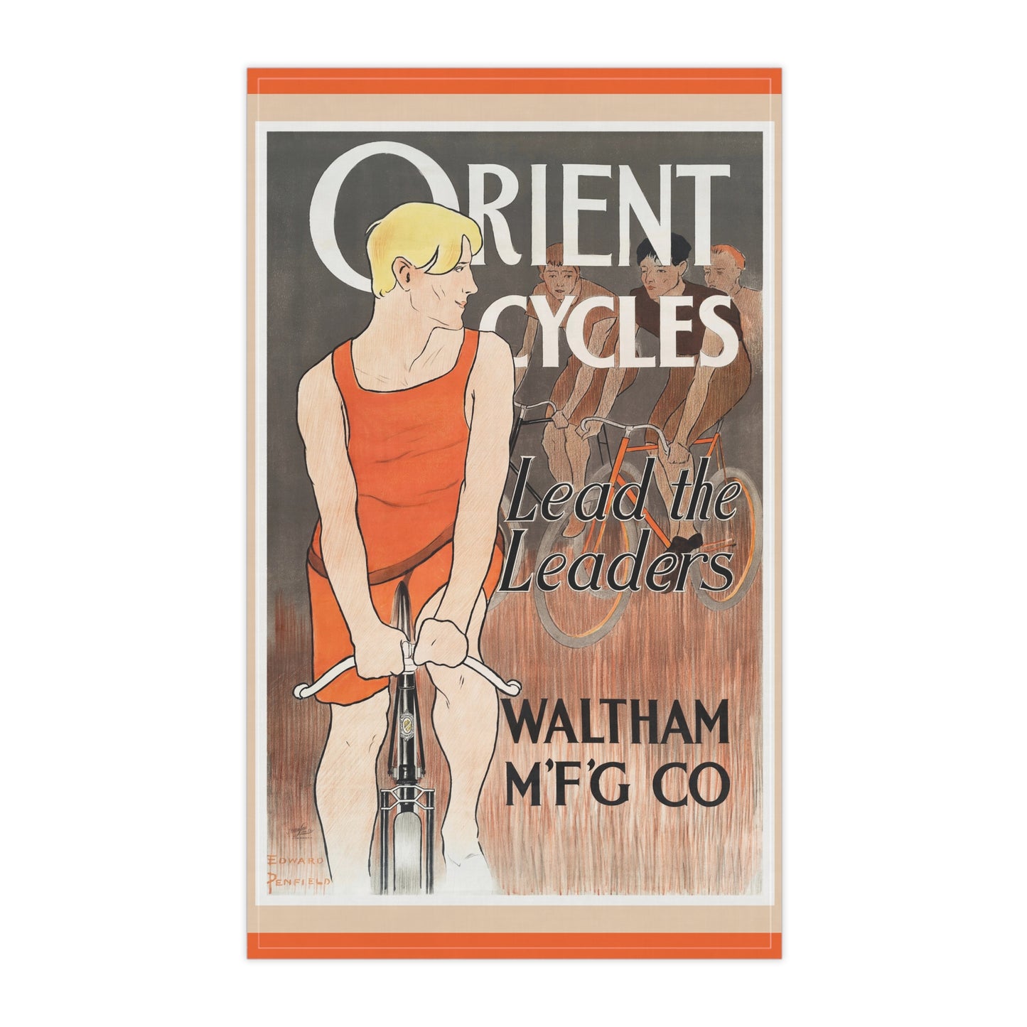 Orient Cycles | Tea Towel