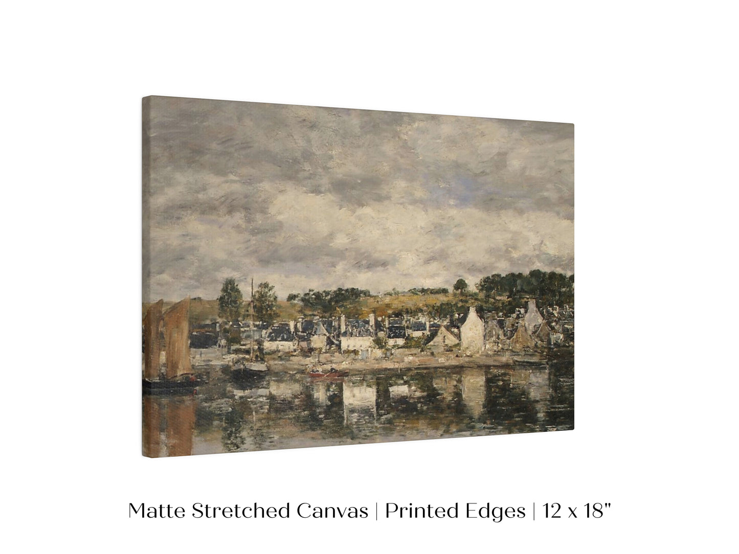 French Village by A River  | P124