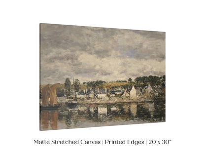 French Village by A River  | P124