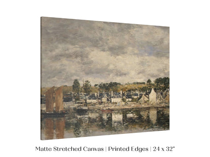 French Village by A River  | P124