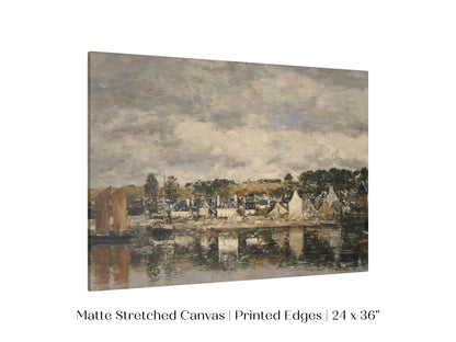French Village by A River  | P124
