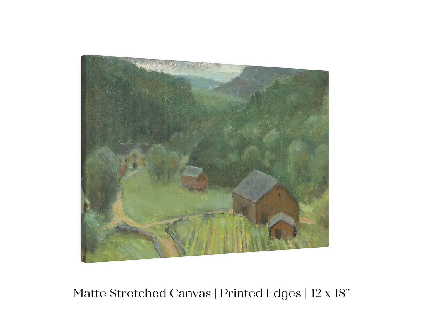 Country Farmhouse Landscape | P193
