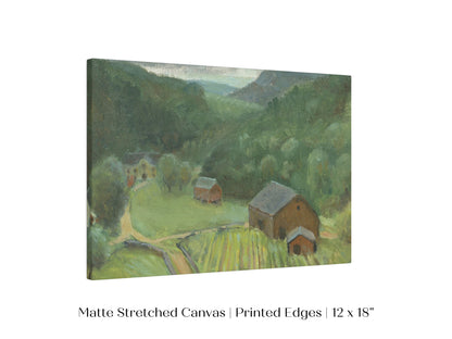 Country Farmhouse Landscape | P193
