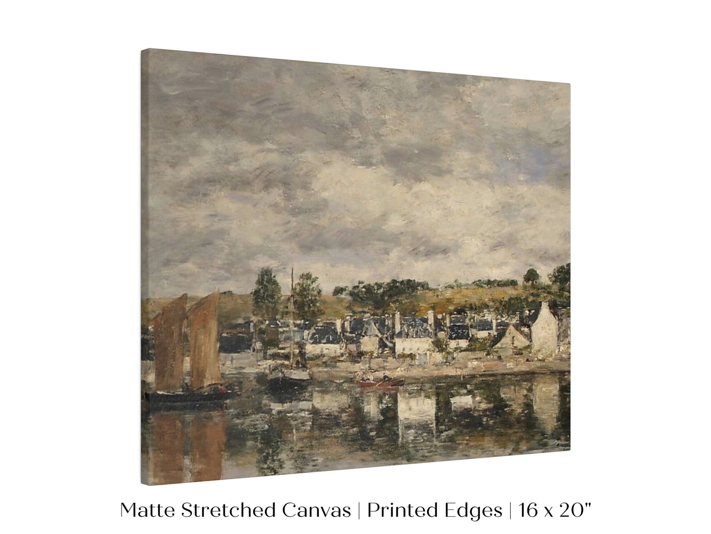 French Village by A River  | P124