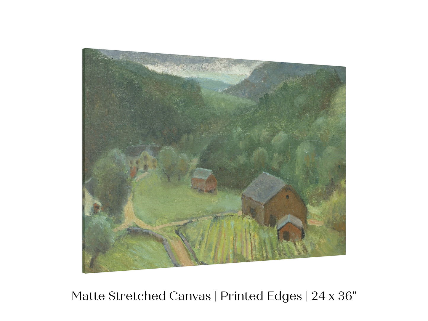 Country Farmhouse Landscape | P193