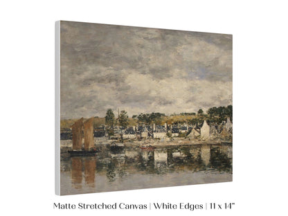 French Village by A River  | P124