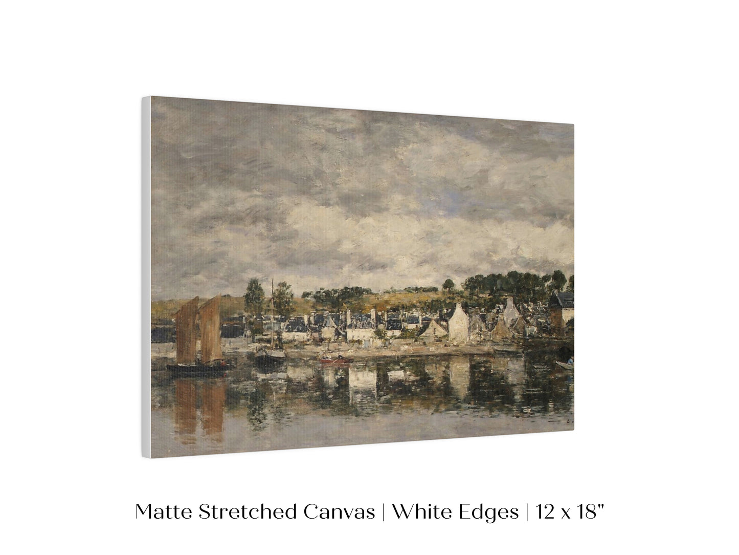French Village by A River  | P124