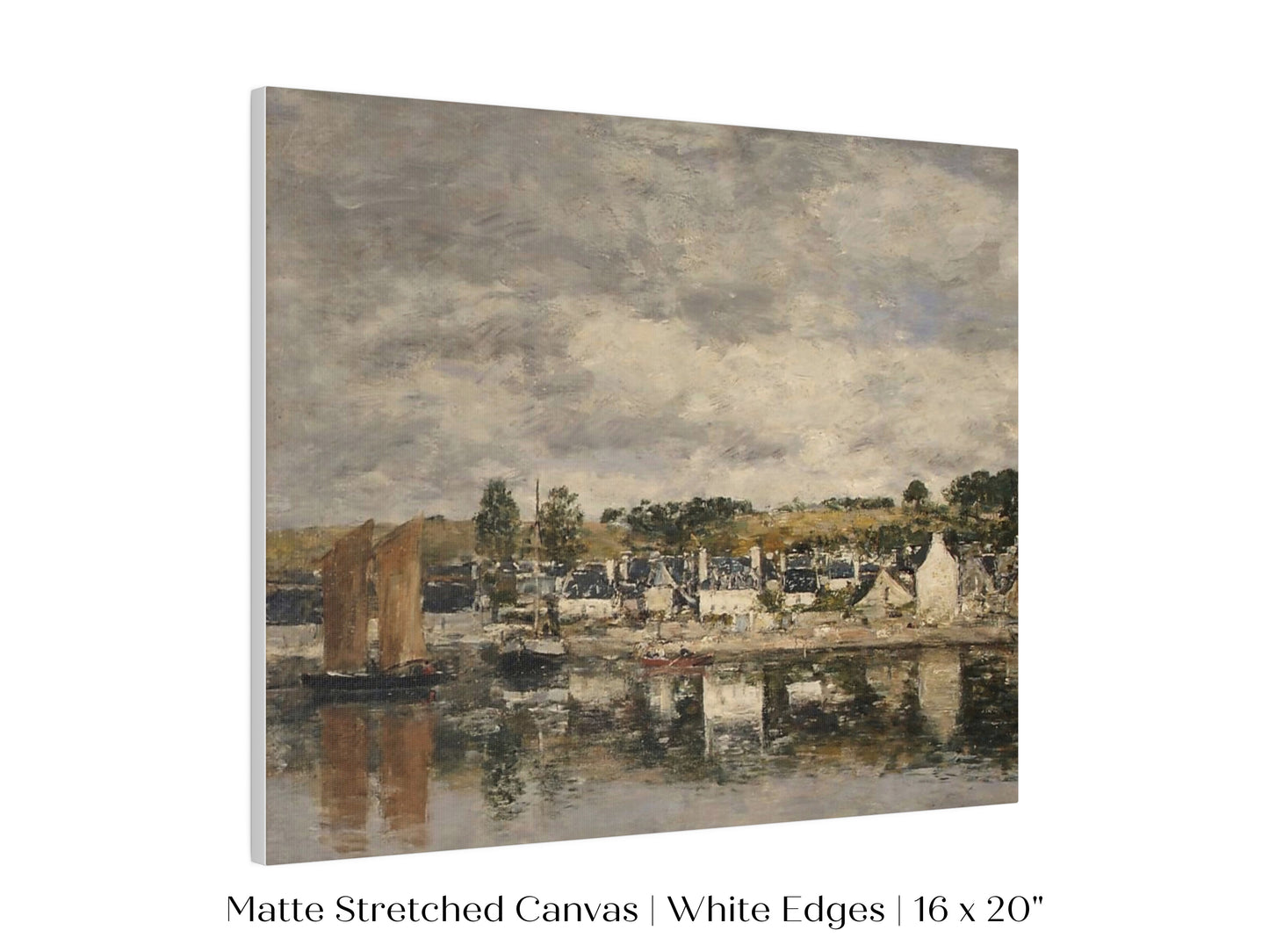 French Village by A River  | P124