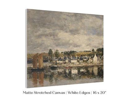 French Village by A River  | P124