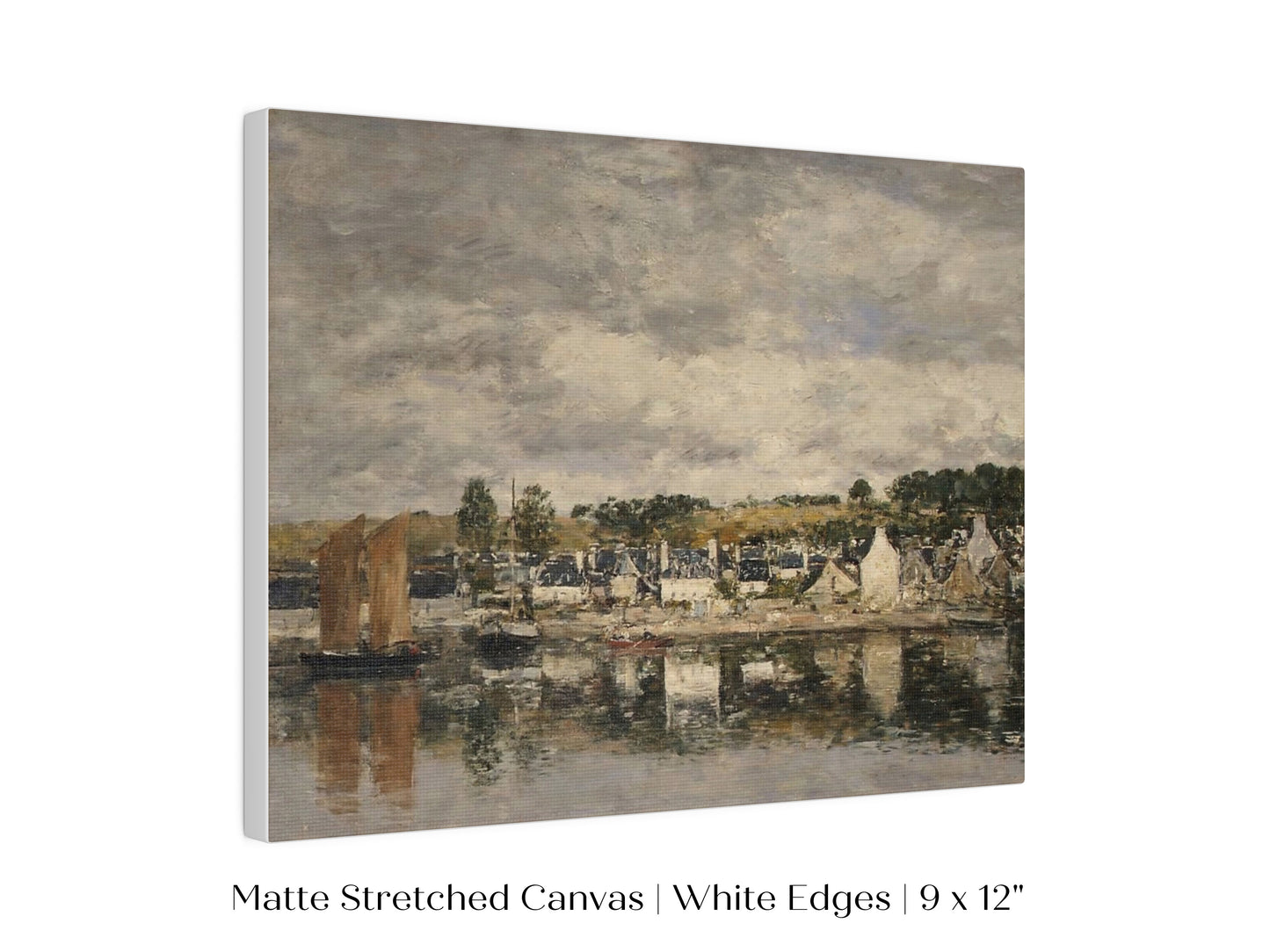 French Village by A River  | P124