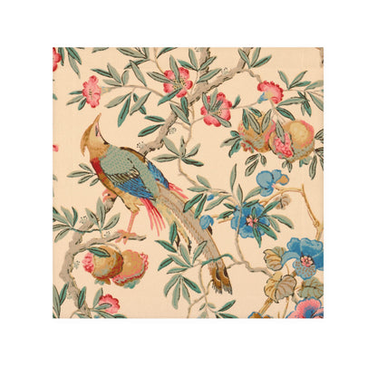 Birds and Fruit in Peach | Face Towel