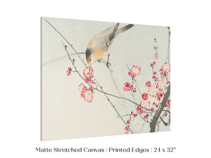Songbird on Blossom Branch | P147