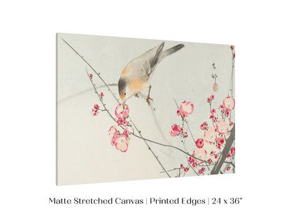 Songbird on Blossom Branch | P147