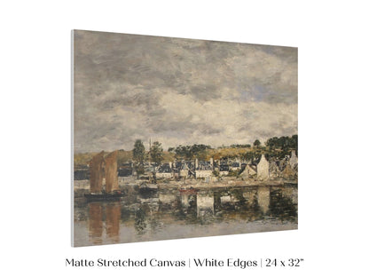 French Village by A River  | P124