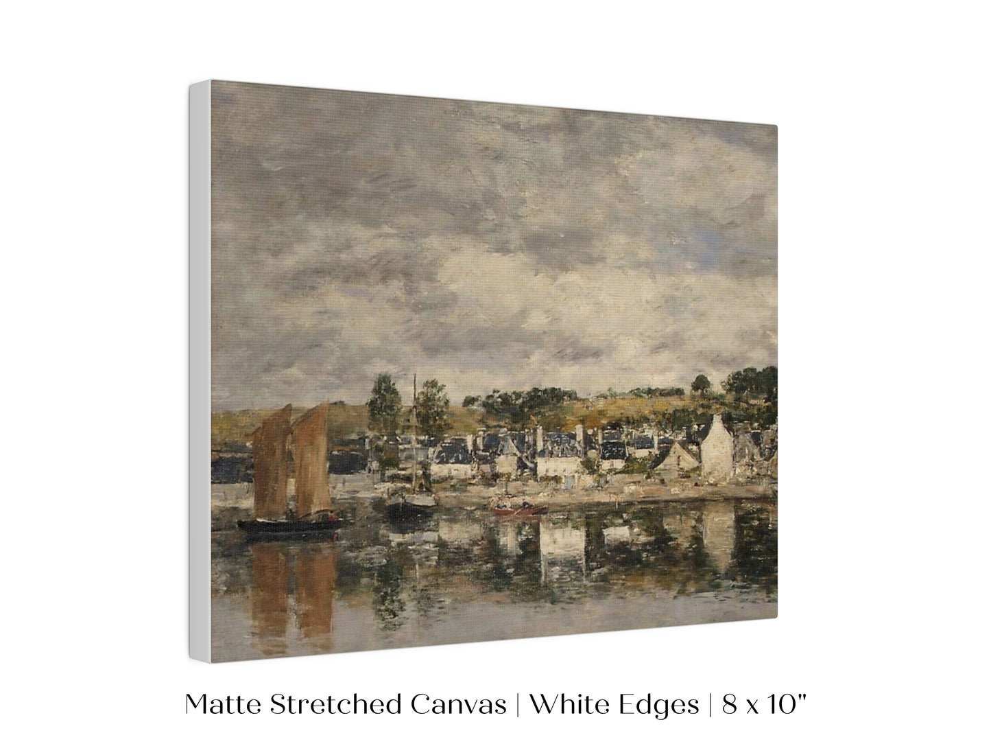 French Village by A River  | P124