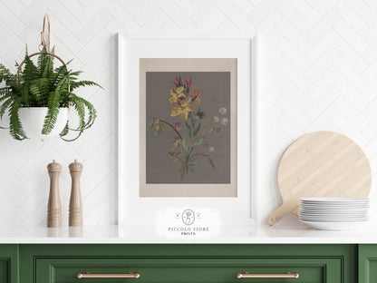 Rustic French Farmhouse | Vintage Gallery Wall Set | 7 Prints | S7-2