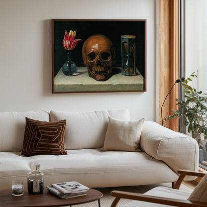 Still Life with a Skull | Philippe de Champaigne | Prints and Canvases | P1046