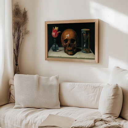 Still Life with a Skull | Philippe de Champaigne | Prints and Canvases | P1046