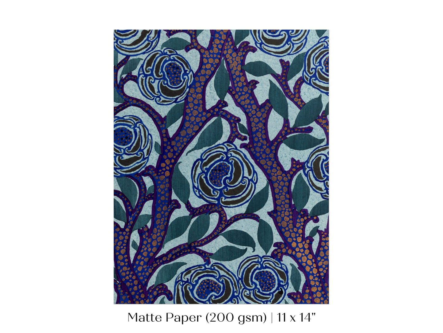 Art Deco Oriental Stencil Print | P210