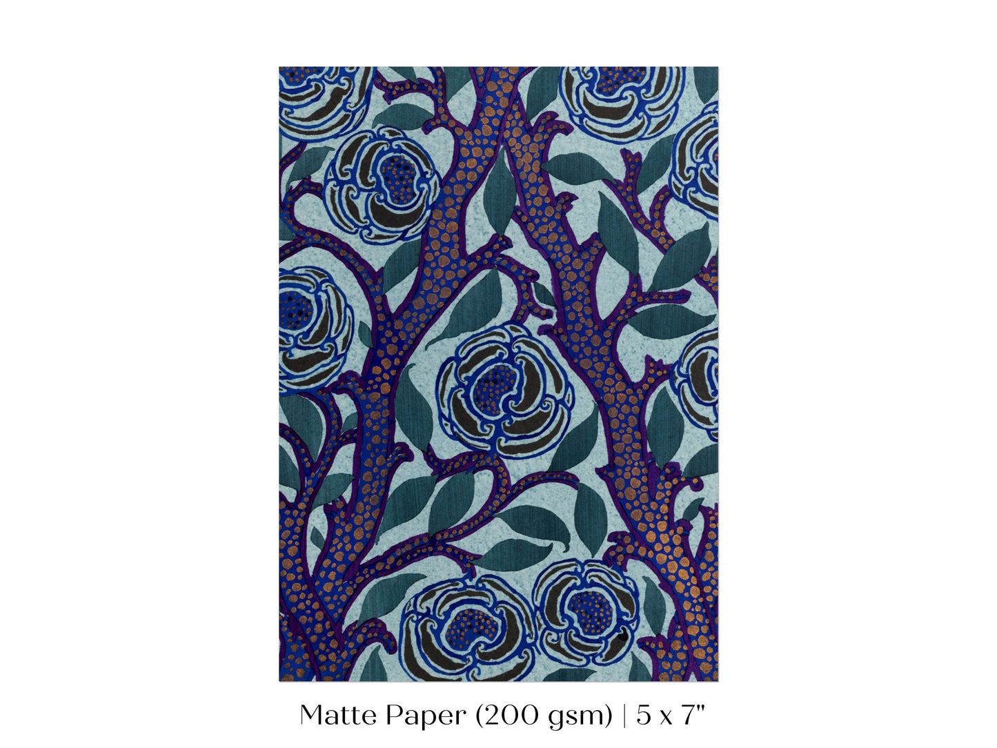 Art Deco Oriental Stencil Print | P210