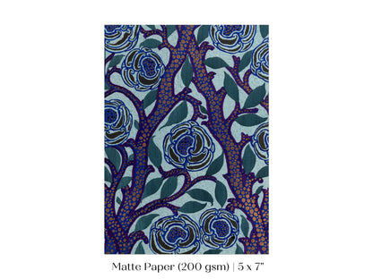 Art Deco Oriental Stencil Print | P210