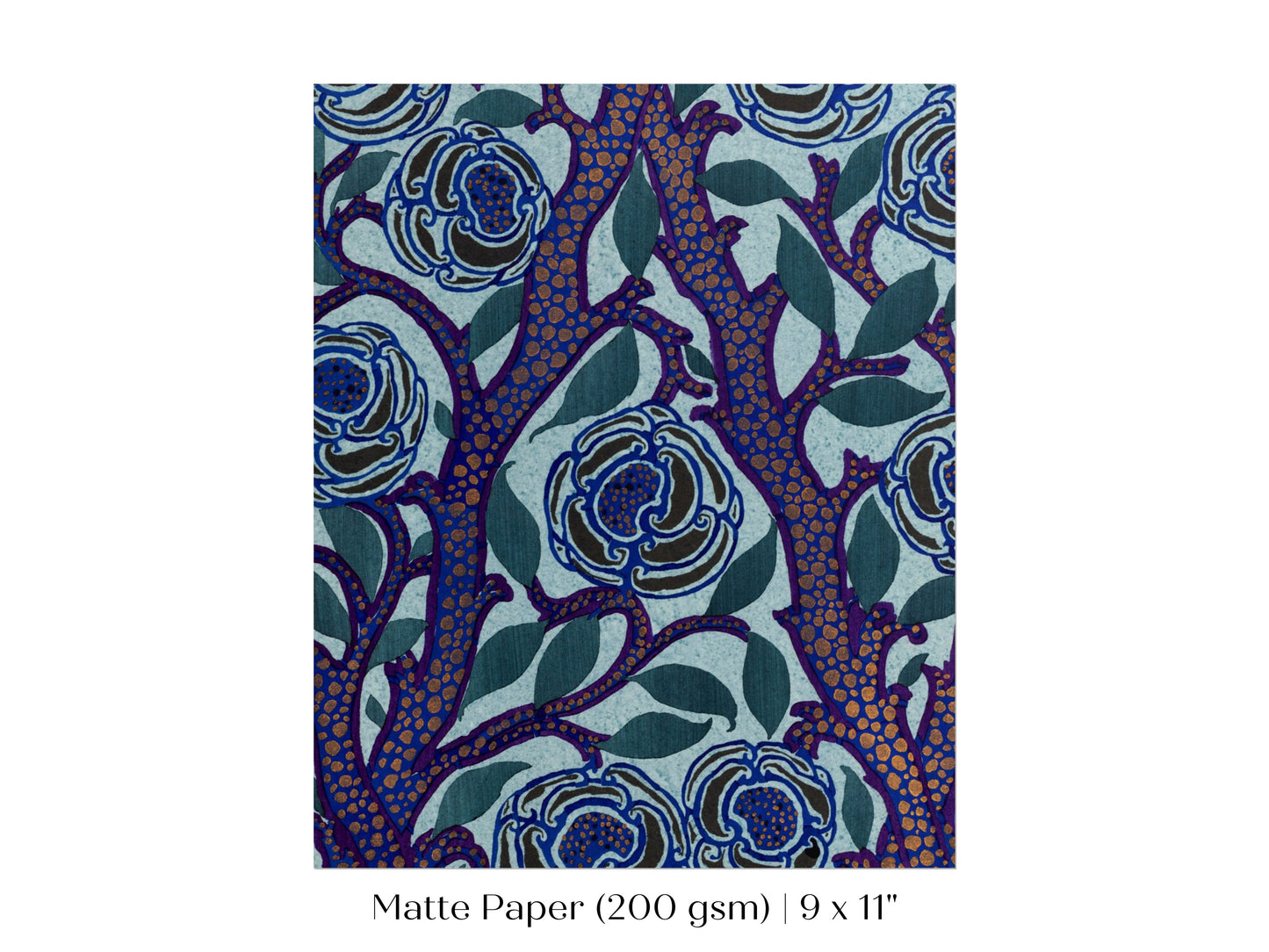 Art Deco Oriental Stencil Print | P210
