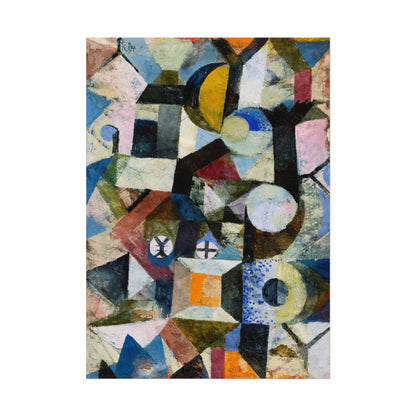 Paul Klee | Composition with the Yellow Half-moon and the Y | P37