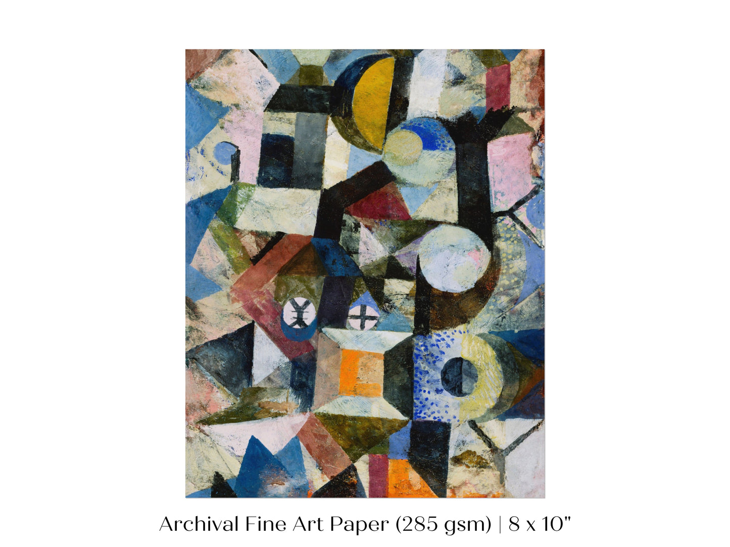 Paul Klee | Composition with the Yellow Half-moon and the Y | P37