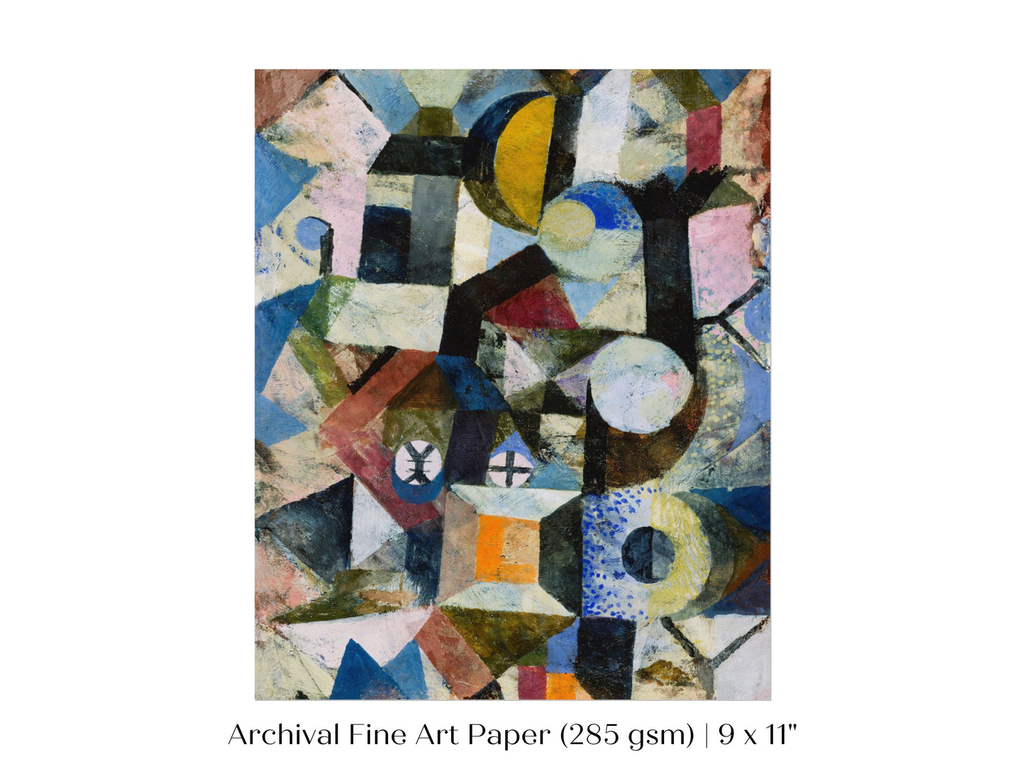 Paul Klee | Composition with the Yellow Half-moon and the Y | P37