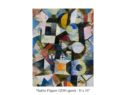 Paul Klee | Composition with the Yellow Half-moon and the Y | P37