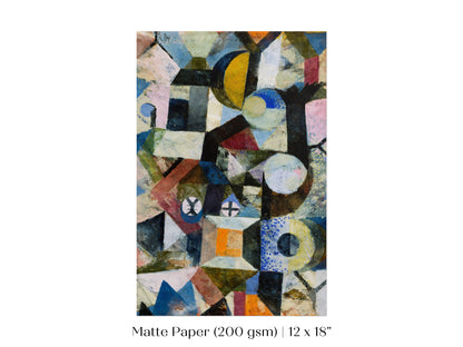 Paul Klee | Composition with the Yellow Half-moon and the Y | P37