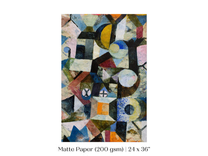 Paul Klee | Composition with the Yellow Half-moon and the Y | P37