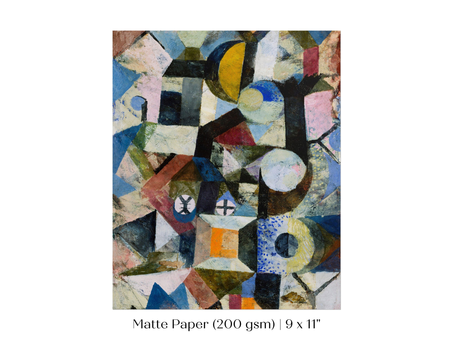 Paul Klee | Composition with the Yellow Half-moon and the Y | P37