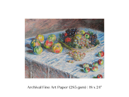 Still Life with Apples and Grapes  | P44