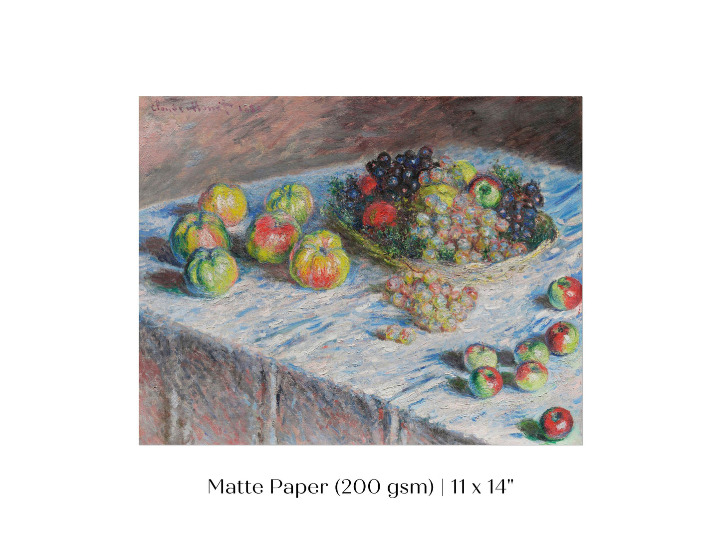 Still Life with Apples and Grapes  | P44
