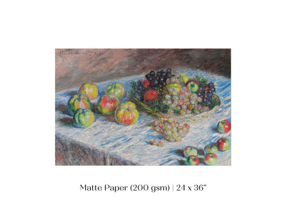 Still Life with Apples and Grapes  | P44