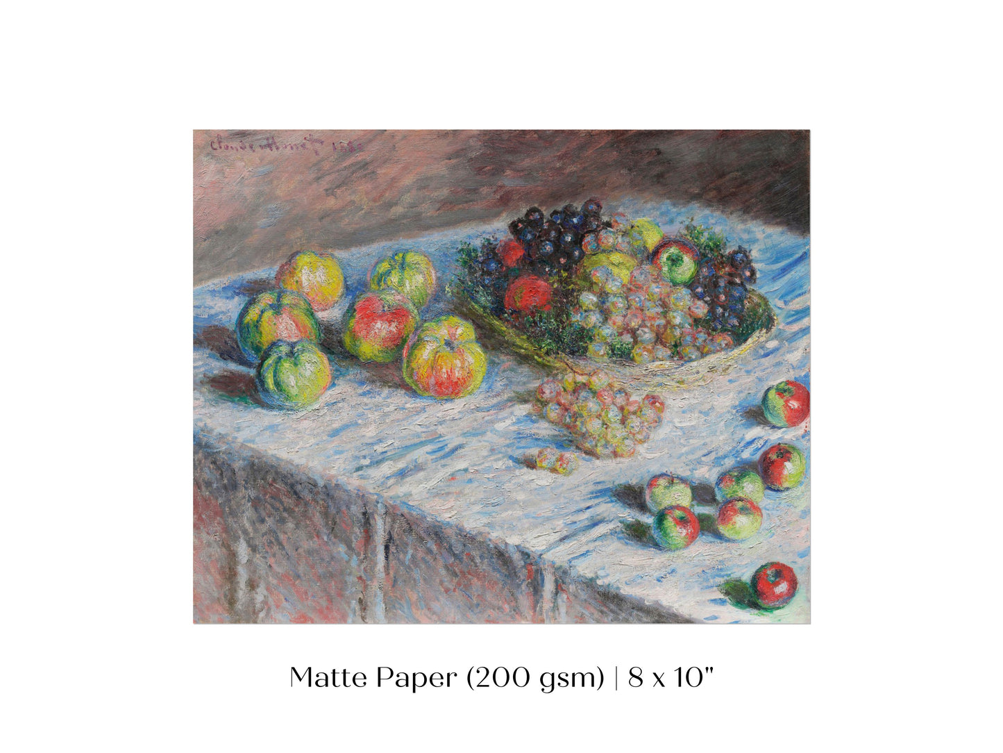 Still Life with Apples and Grapes  | P44