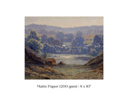A Morning in Summer | P274 - Single Art Prints - Piccolo Fiore Prints