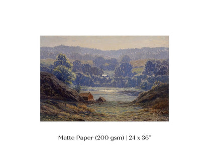 A Morning in Summer | P274 - Single Art Prints - Piccolo Fiore Prints