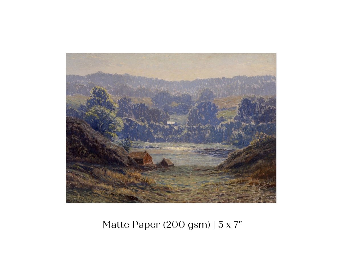 A Morning in Summer | P274 - Single Art Prints - Piccolo Fiore Prints