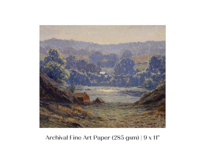A Morning in Summer | P274 - Single Art Prints - Piccolo Fiore Prints