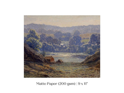 A Morning in Summer | P274 - Single Art Prints - Piccolo Fiore Prints