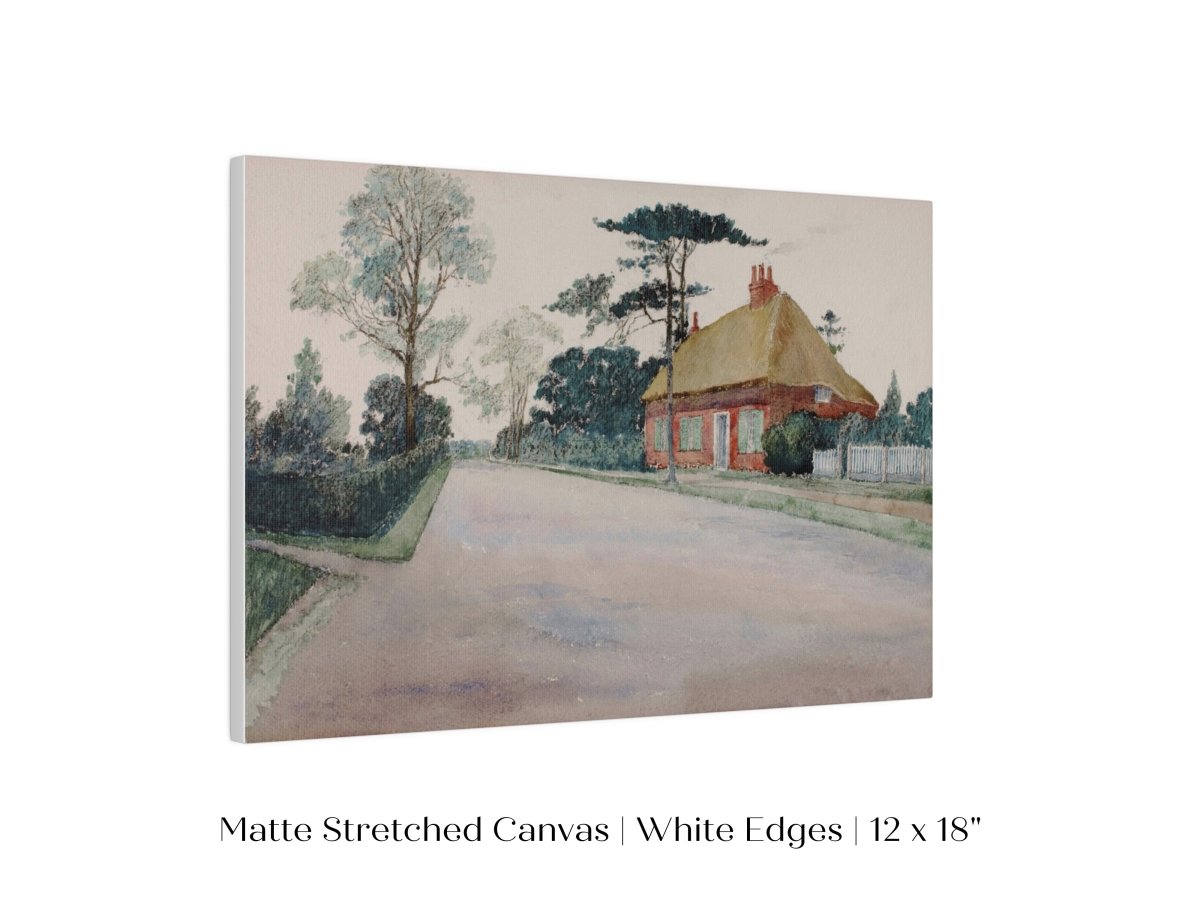 A Road in Dorset | P498 - Single Art Prints - Piccolo Fiore Prints