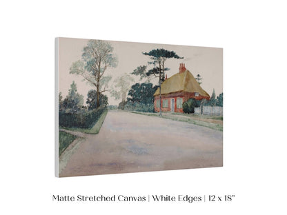 A Road in Dorset | P498 - Single Art Prints - Piccolo Fiore Prints