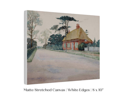 A Road in Dorset | P498 - Single Art Prints - Piccolo Fiore Prints